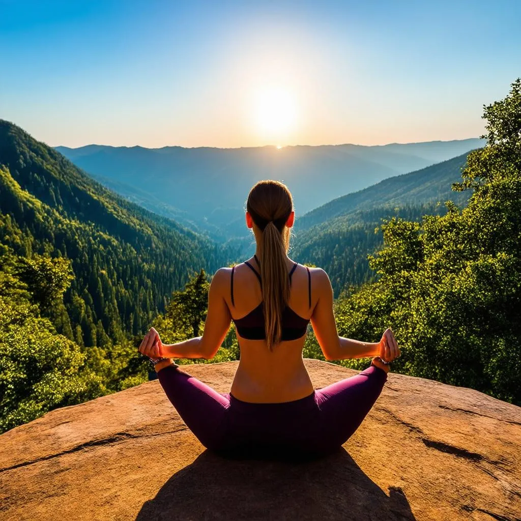 Woman Meditating