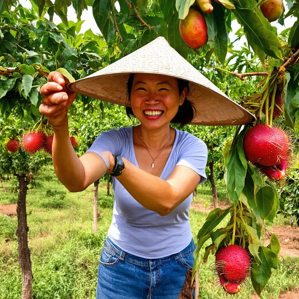 Fruit Picking in Vinh Long