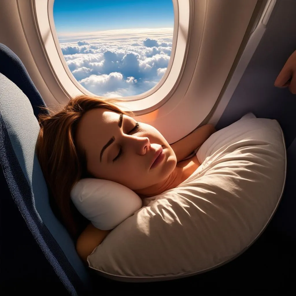 Sleeping Comfortably on a Plane