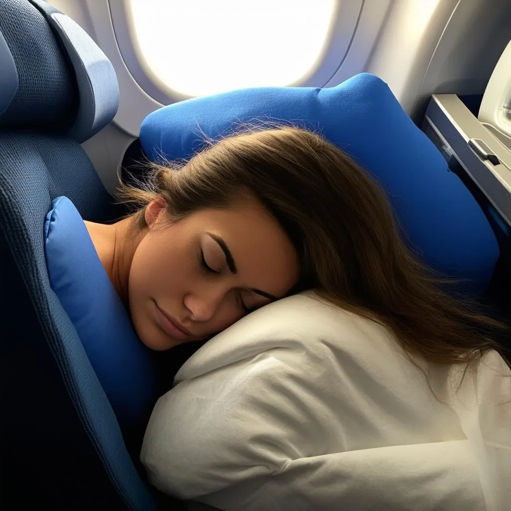 Sleeping Comfortably on a Plane