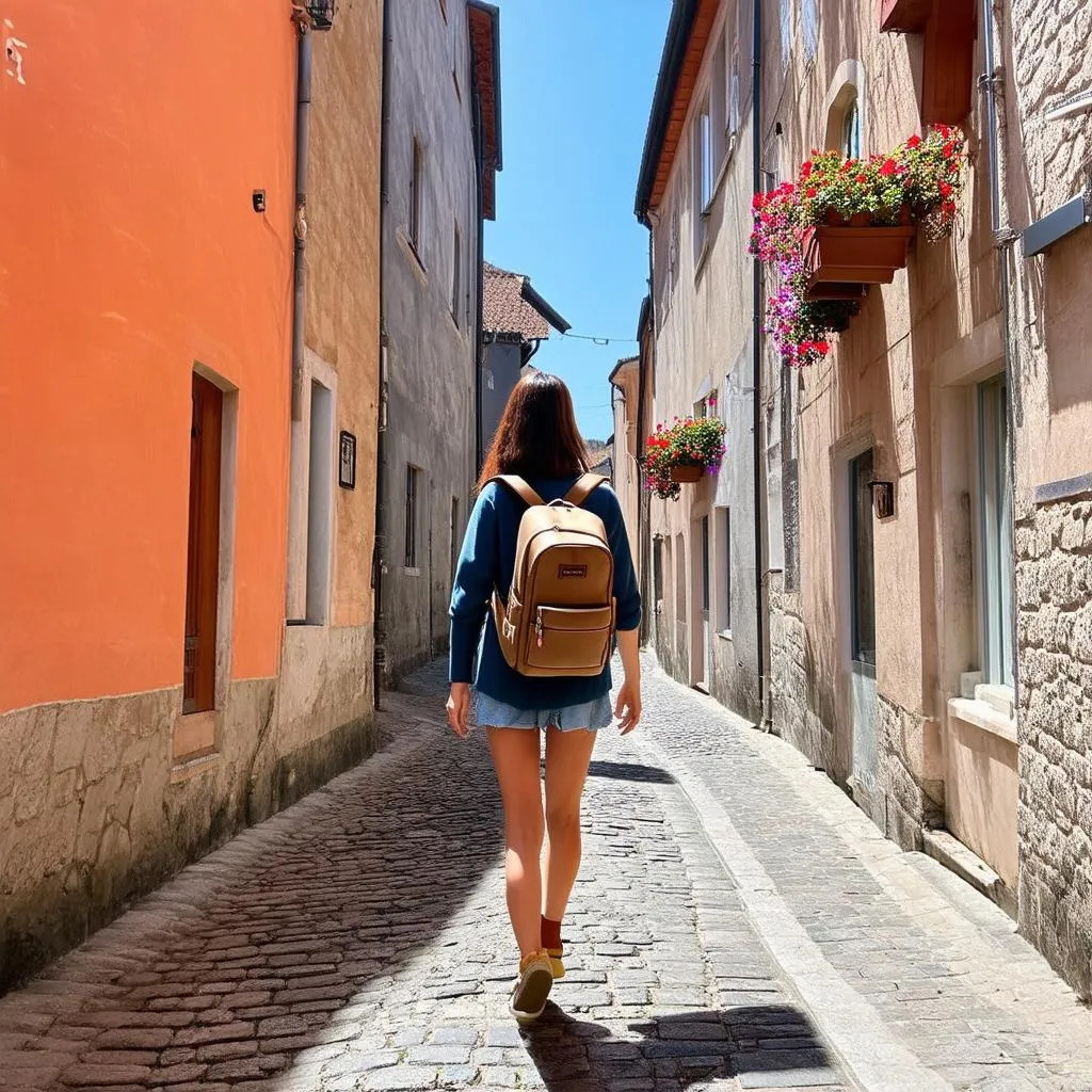 Woman Walking