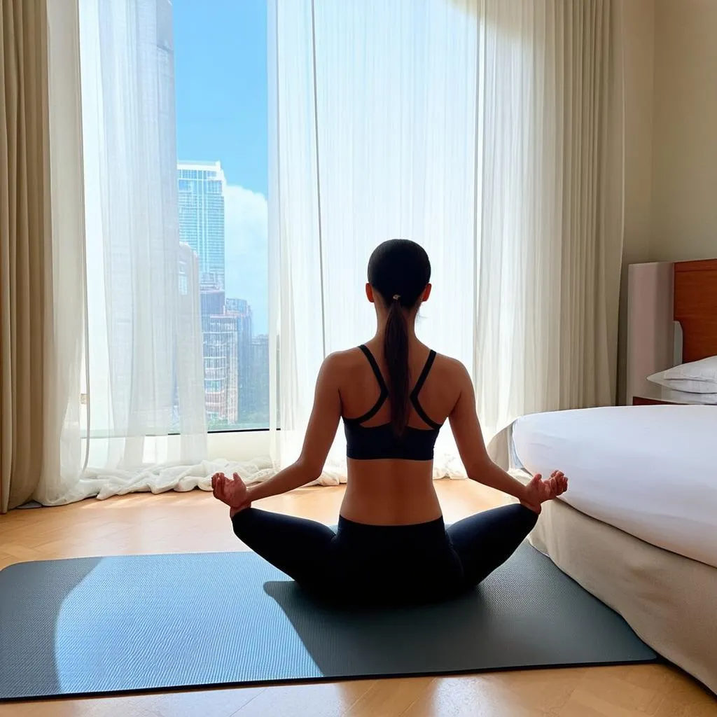 Hotel Room Yoga