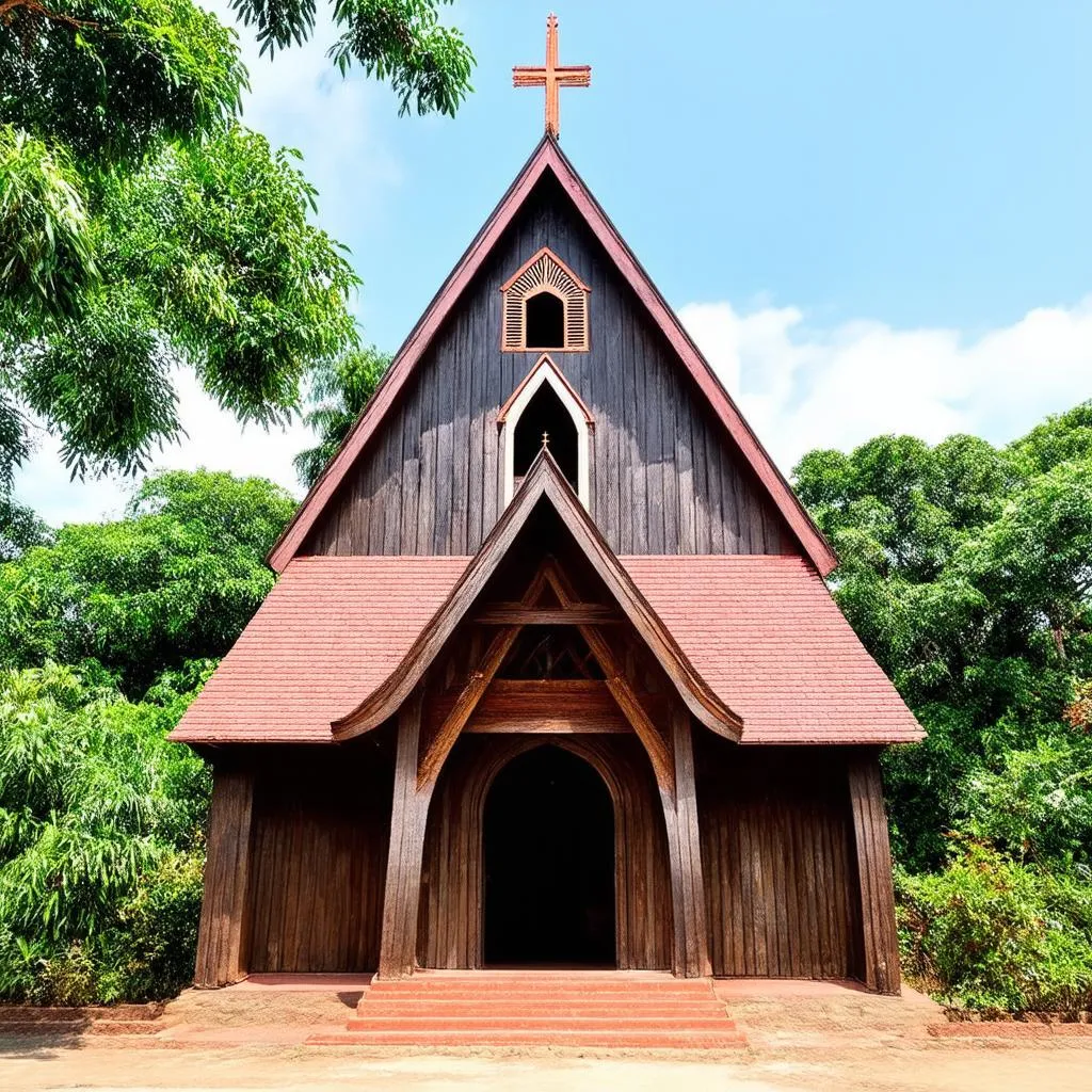 Wooden Church Kon Tum