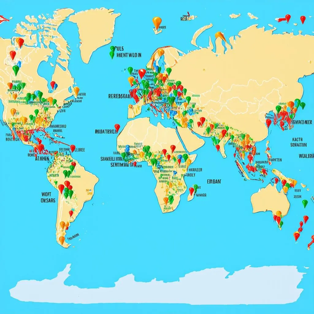 World Travel Map