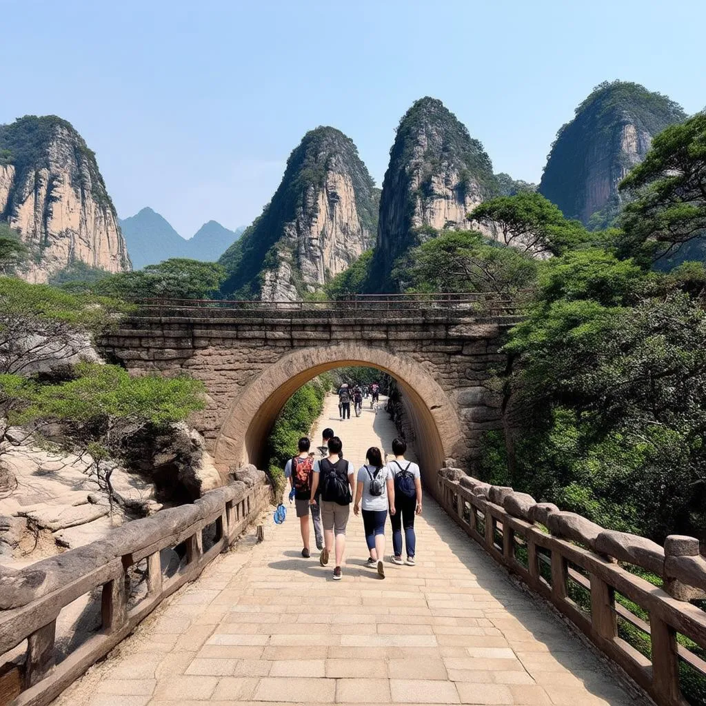 Wulingyuan Natural Bridge