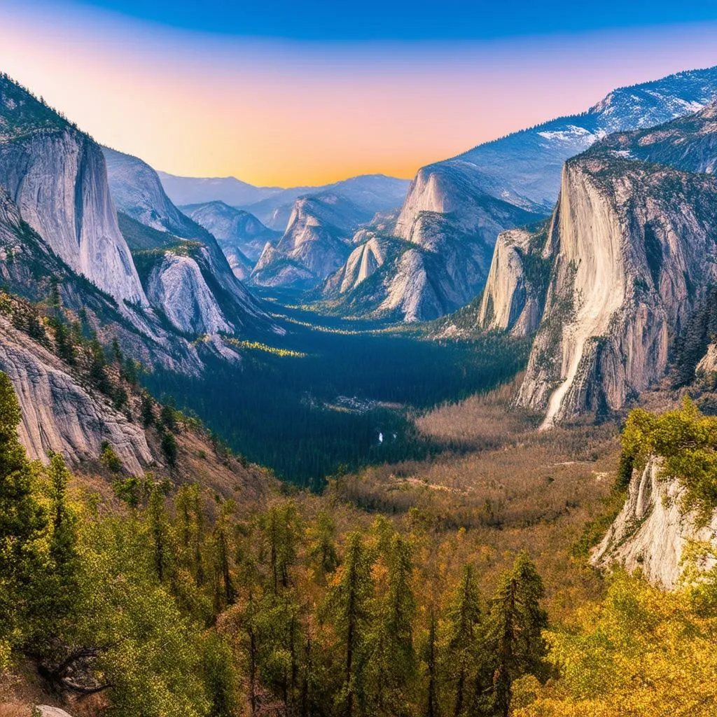 Yosemite National Park Majestic View