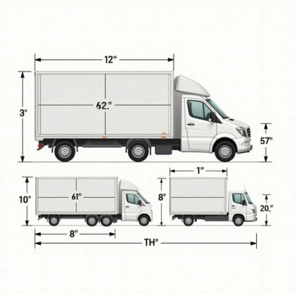 2-Ton Truck Dimensions