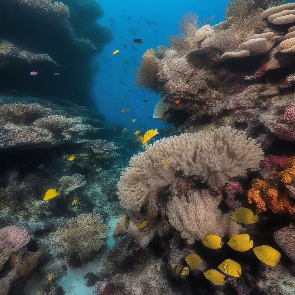 Underwater Great Barrier Reef