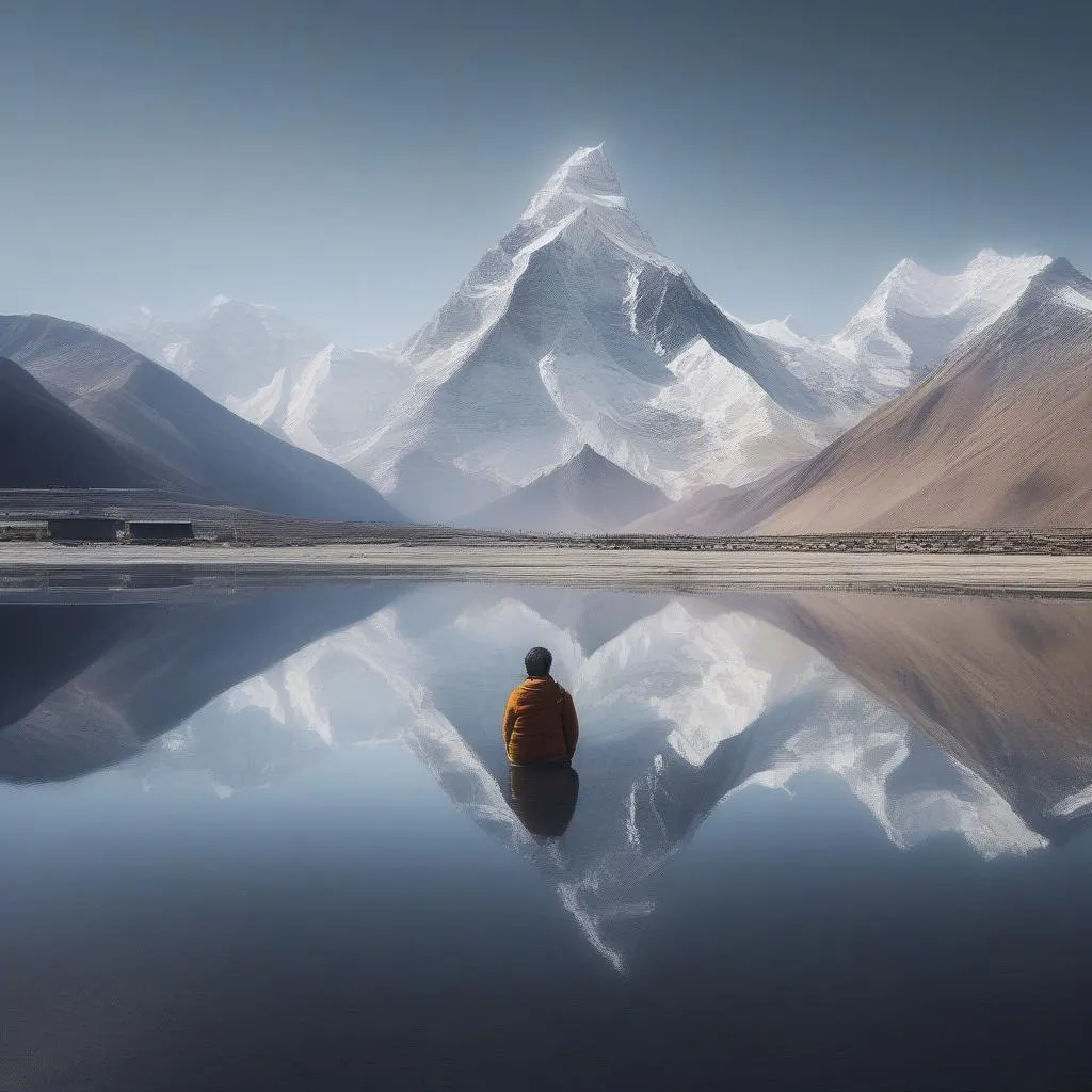 Himalayan mountain view