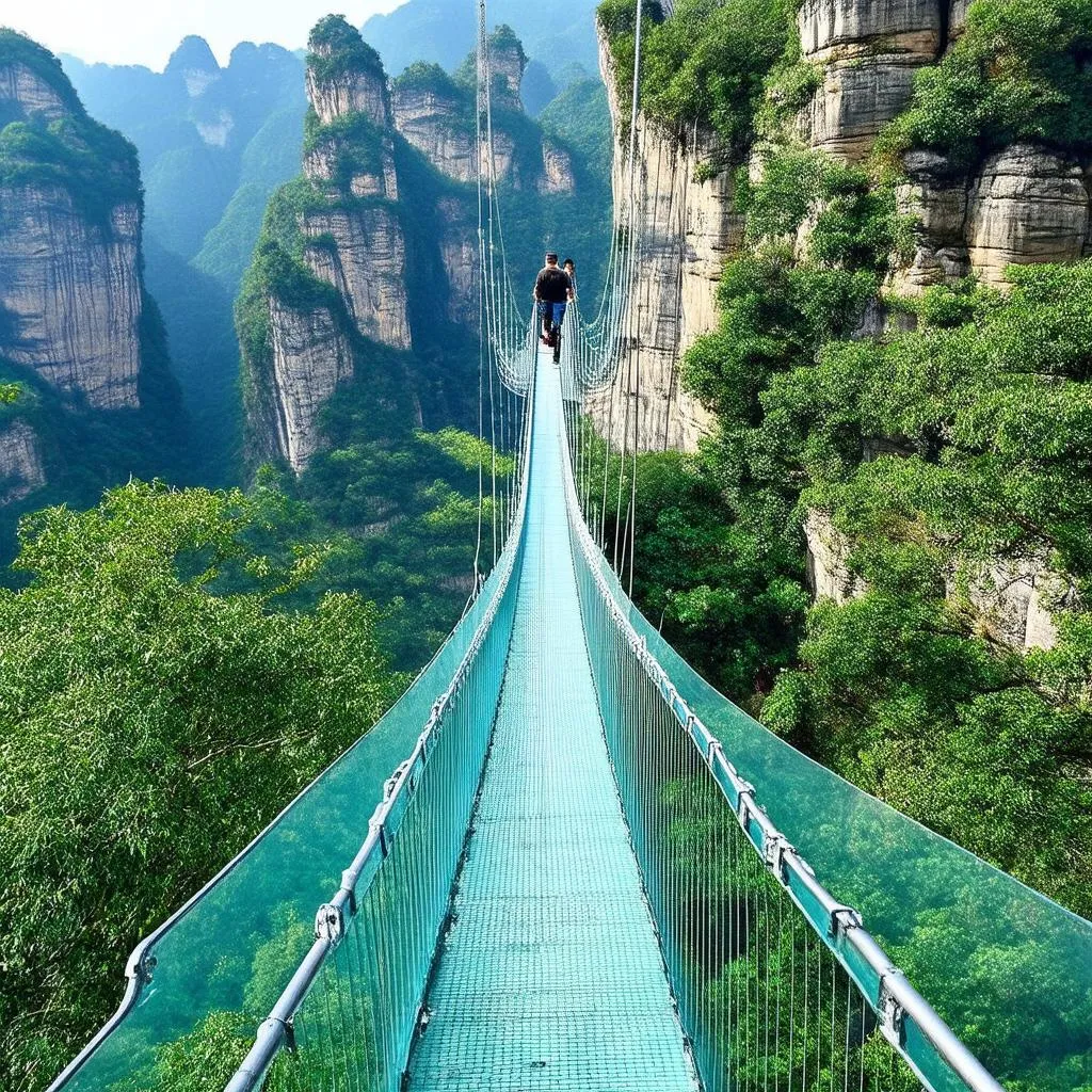 Zhangjiajie Glass Bridge, China