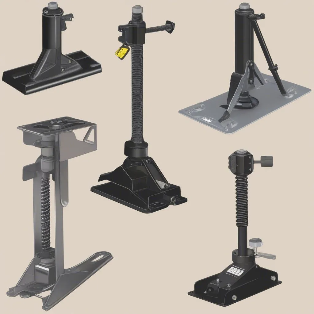 Different Types of A-Frame Trailer Jacks