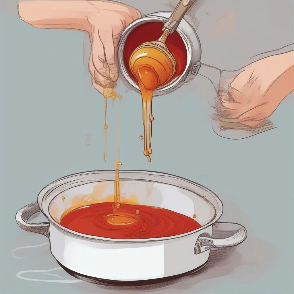 Adding Honey to Tomato Sauce