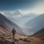 Hiking in the Himalayas