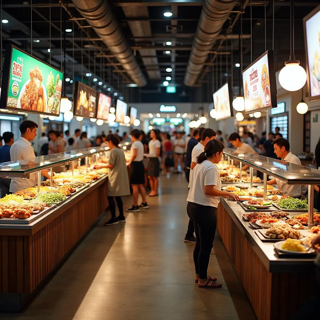 Aeon Mall Hanoi Food Court