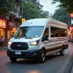 Affordable van rental in Hanoi