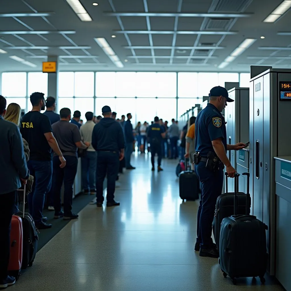 Airport Security Checkpoint