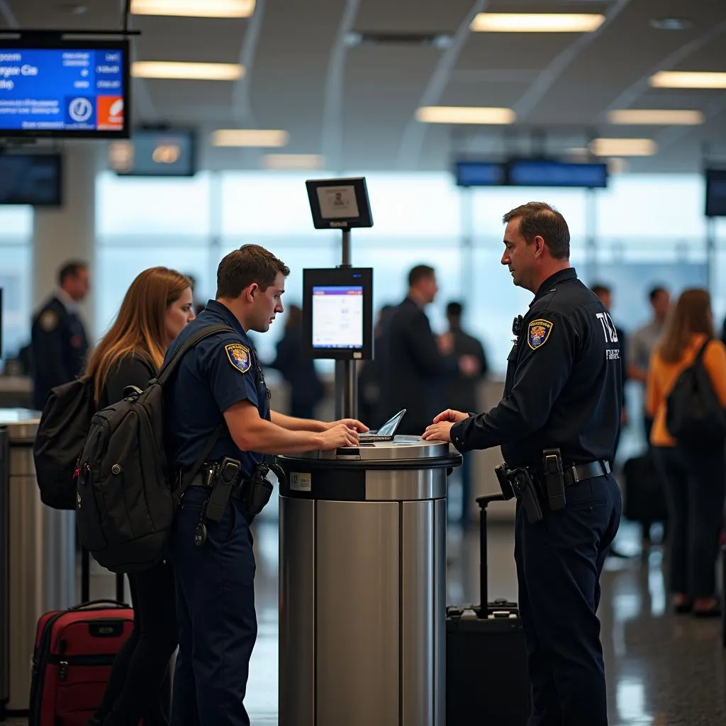 Airport Security Checkpoint