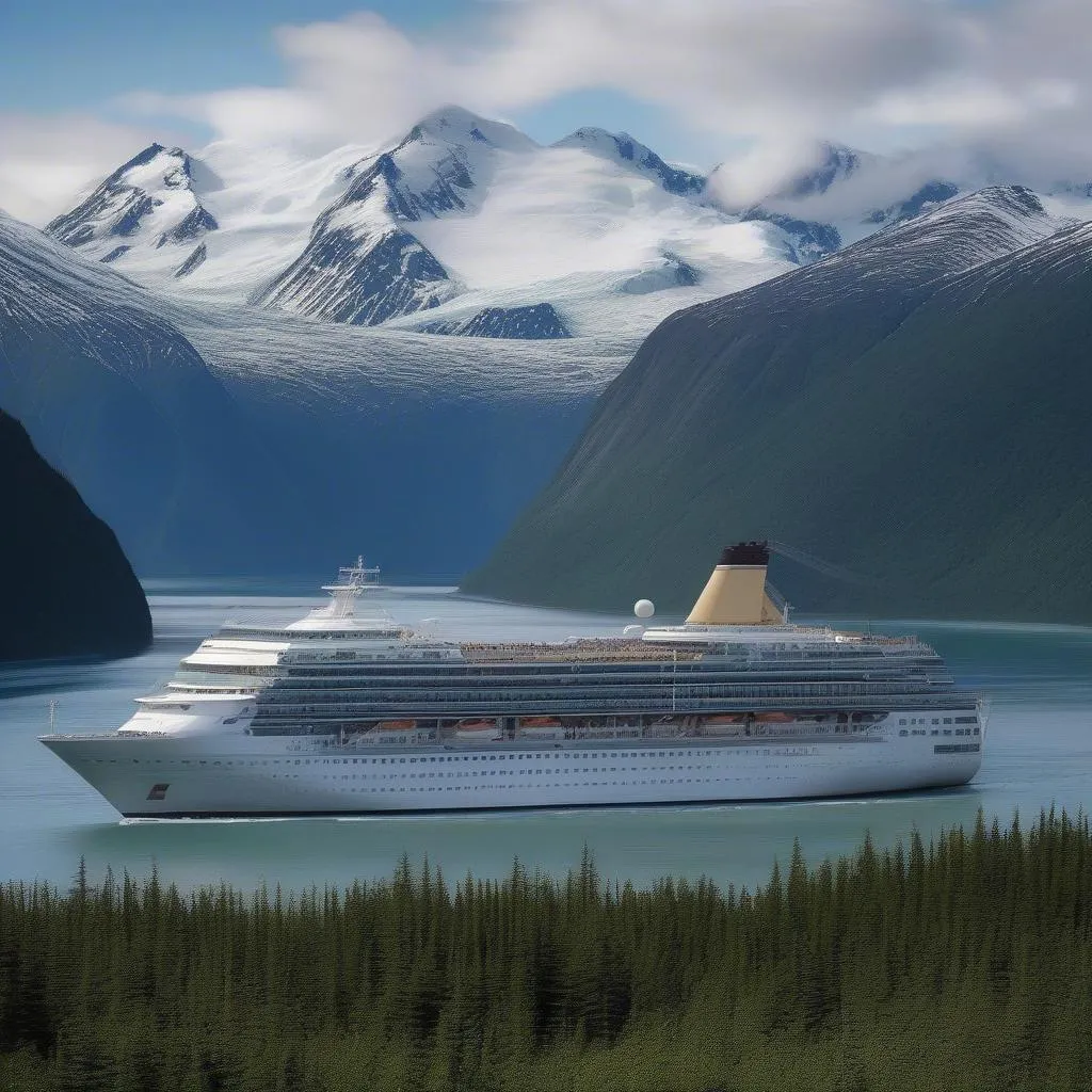 Alaska cruise ship