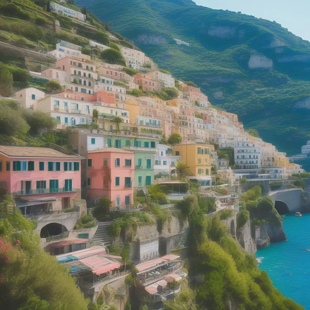 Amalfi Coast Scenic View