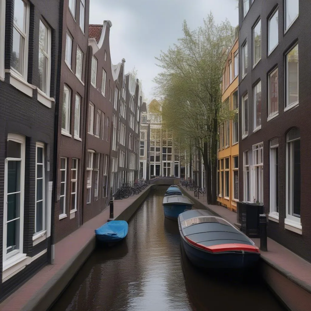 canals in amsterdam