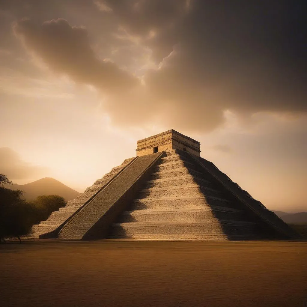 Ancient Pyramid in Mexico