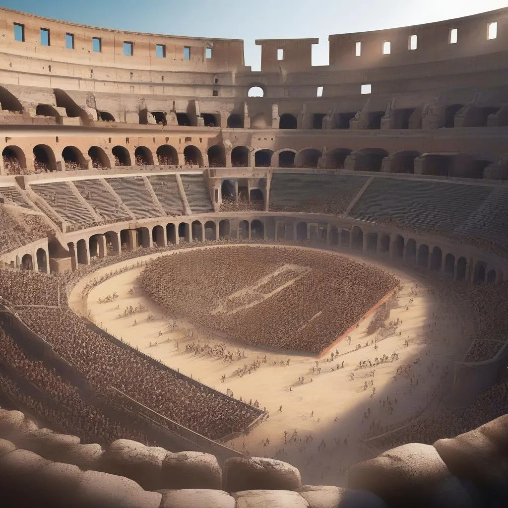 Ancient Roman Colosseum