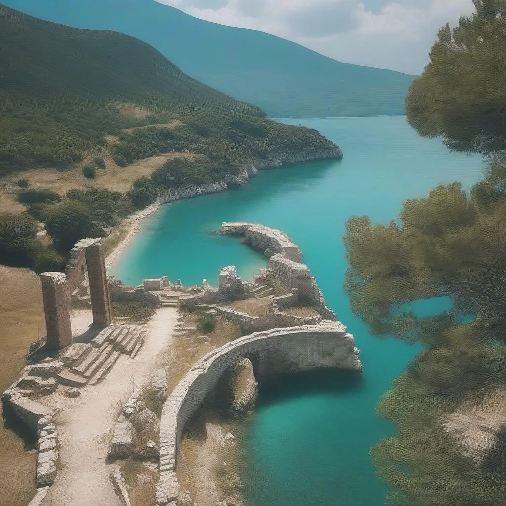 Ancient Ruins in Albania