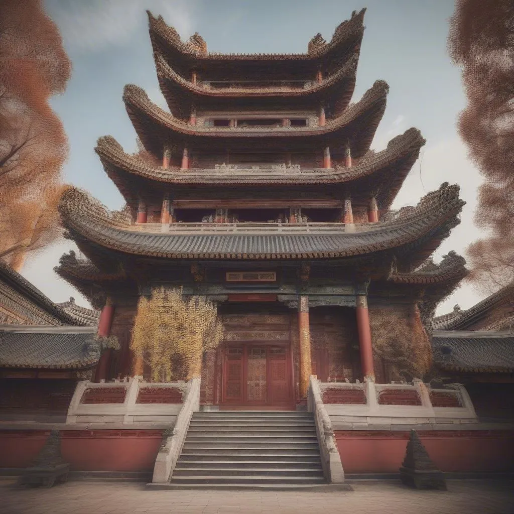 Ancient Temple in China