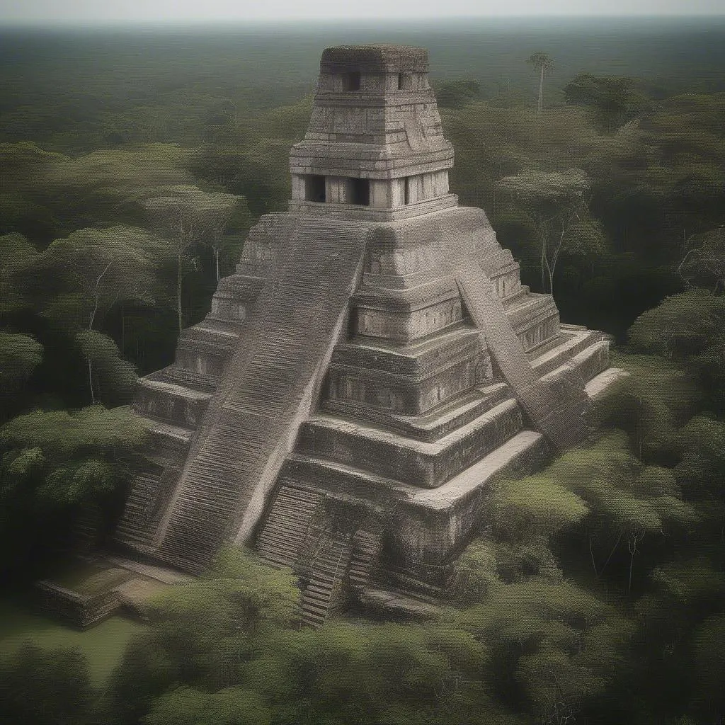 Ancient Mayan Ruins