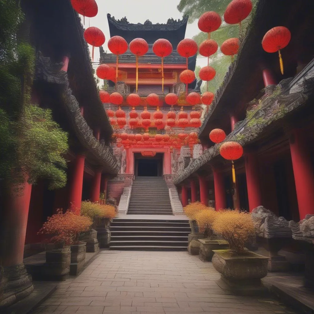 ancient temple hanoi