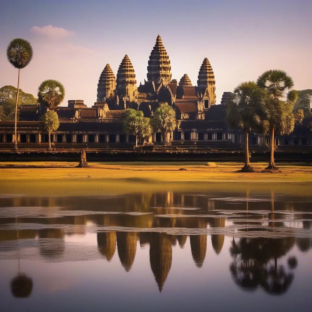 Angkor Wat Sunset Majesty