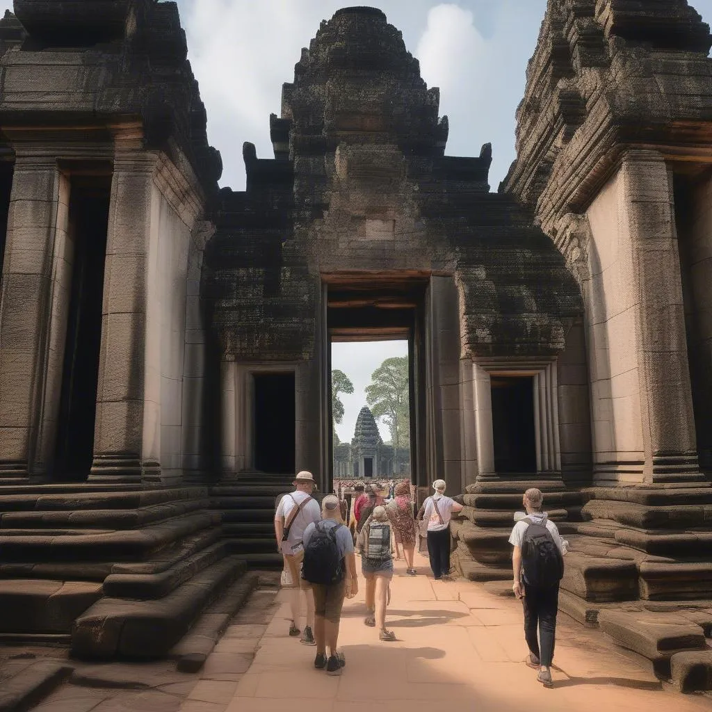 Ancient temples of Angkor Wat