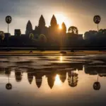 Sunrise over Angkor Wat