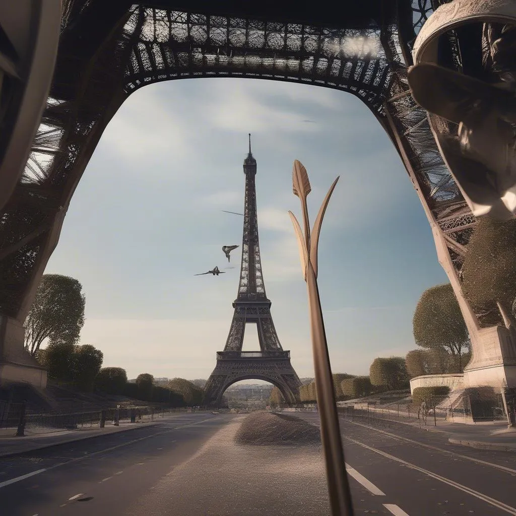 Arrow Speed and the Eiffel Tower