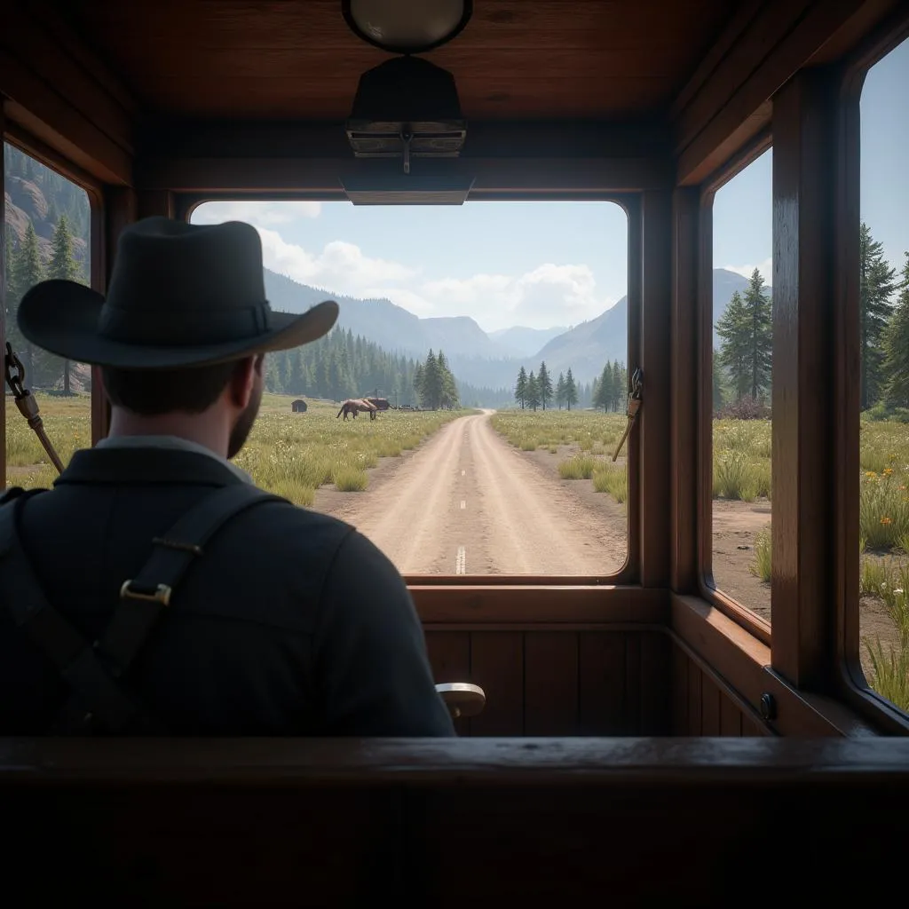 Red Dead Redemption 2 Stagecoach Travel