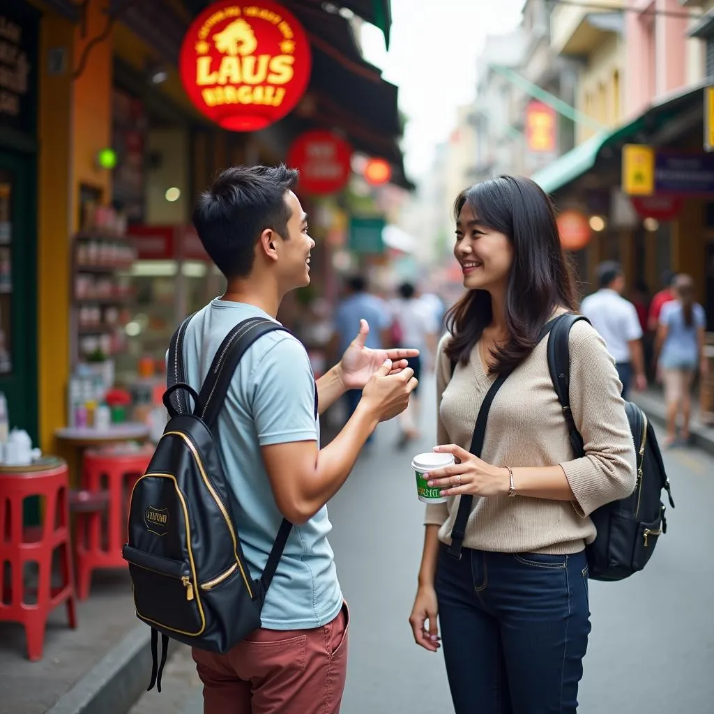 Asking Directions in Hanoi