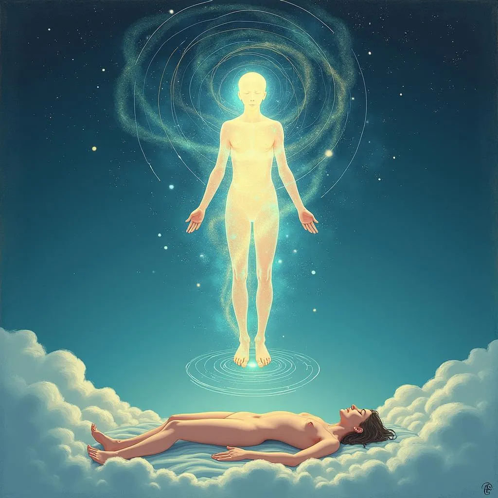 Astral Projection Illustration