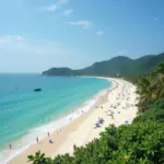 Beautiful beaches in Ba Ria Vietnam