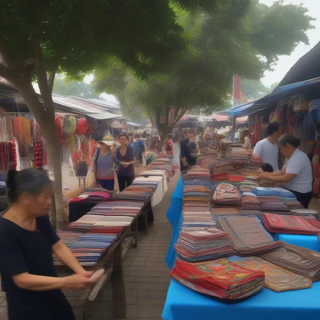 Ba Vi Market Souvenirs