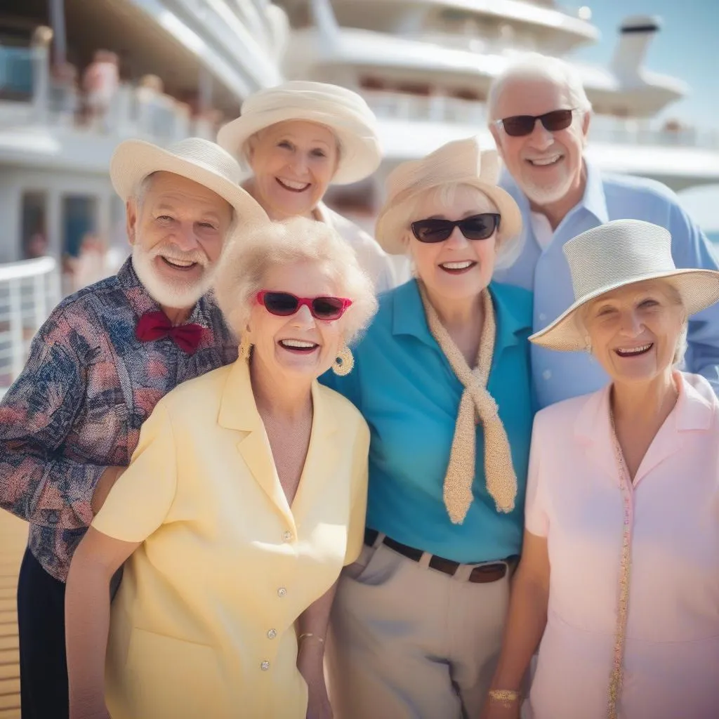 Baby Boomers on Cruise Ship