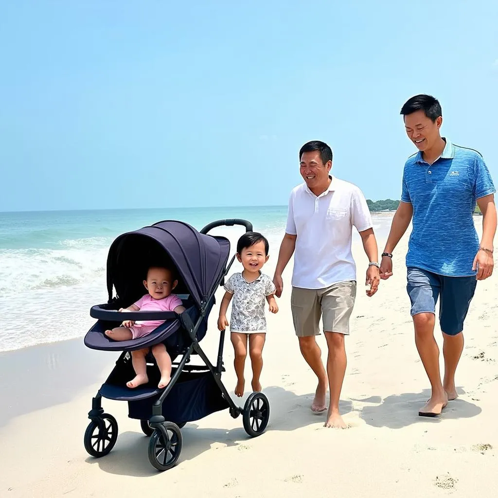 Baby stroller rental Da Nang