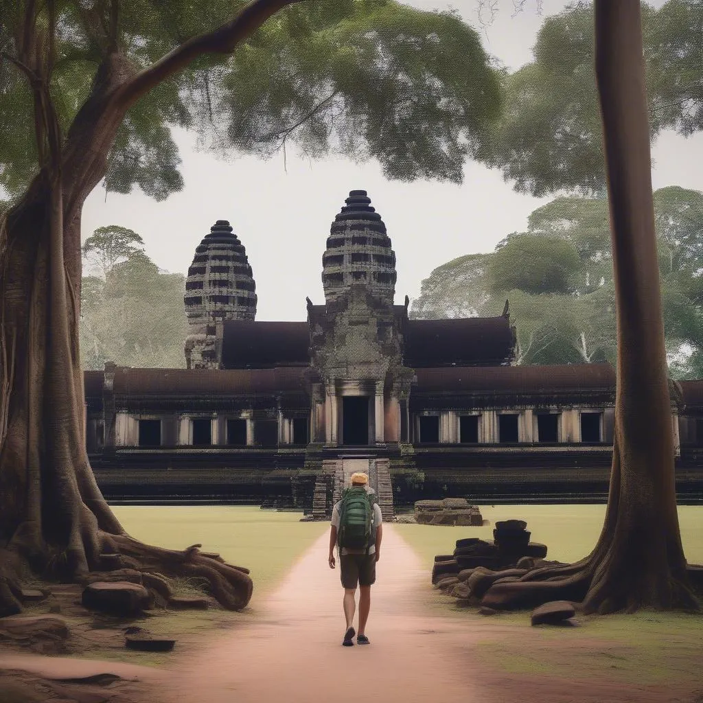 Angkor Wat Backpacker