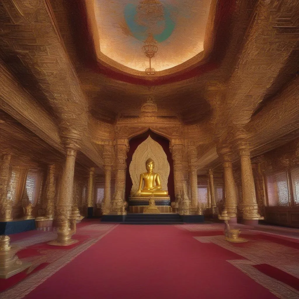 Bai Dinh Pagoda main hall