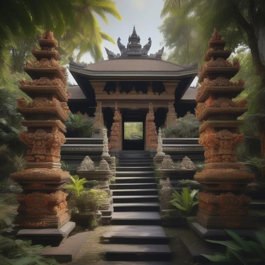 Traditional Balinese Temple