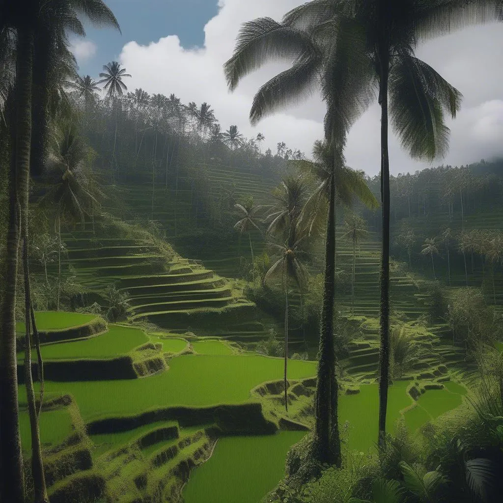 Stunning Rice Terraces in Bali