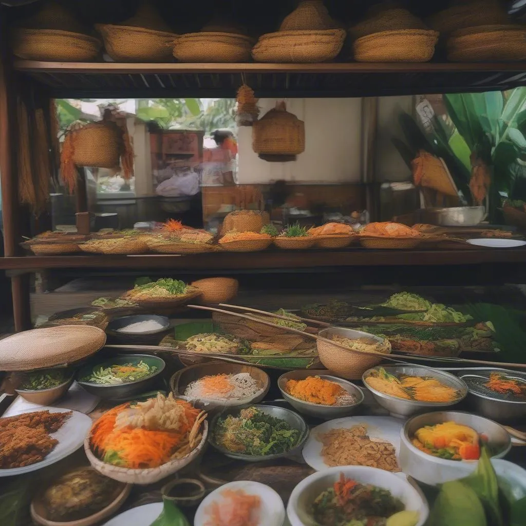 Balinese Street Food Stall