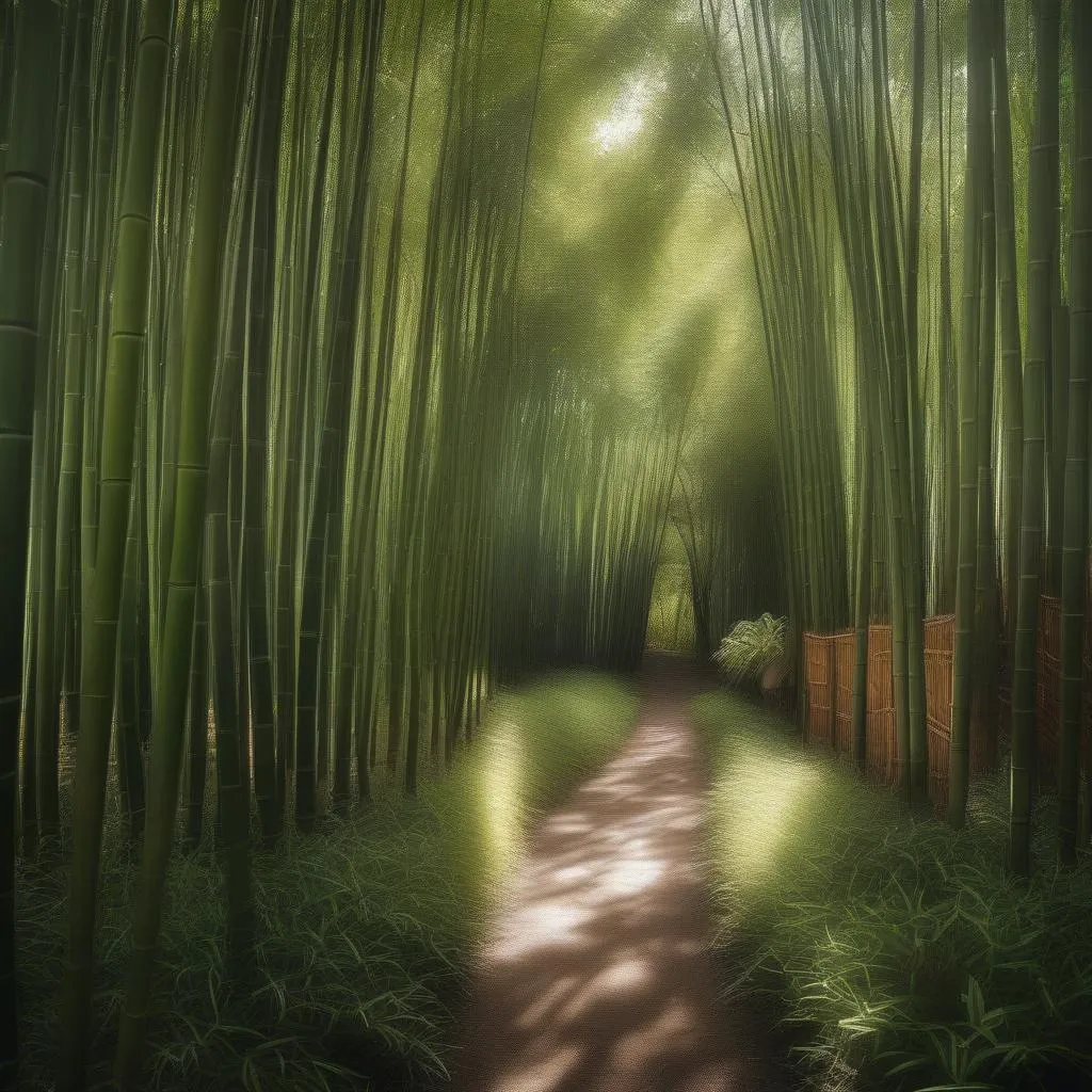 Bamboo Forest Path