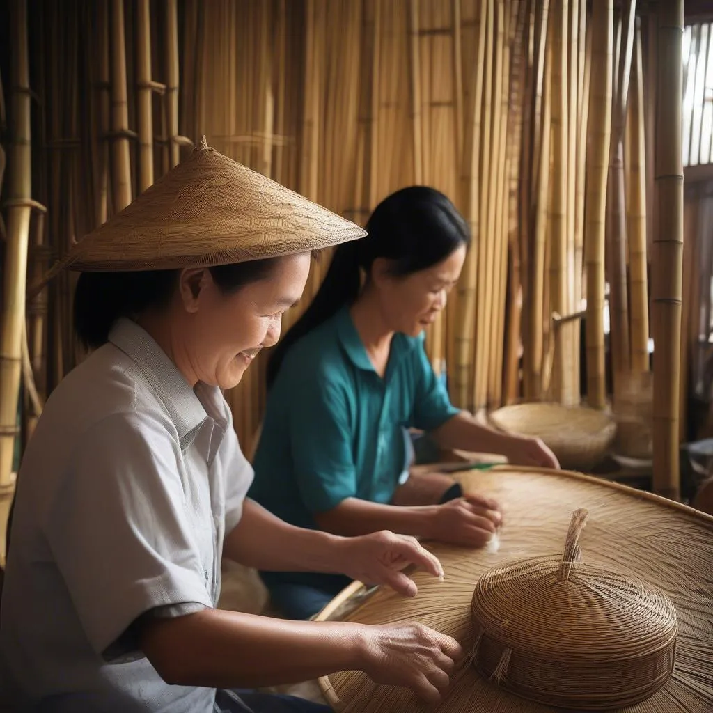 Traditional Bamboo Handicraft Workshop