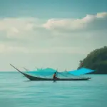 Traditional Bangka Boat in the Philippines