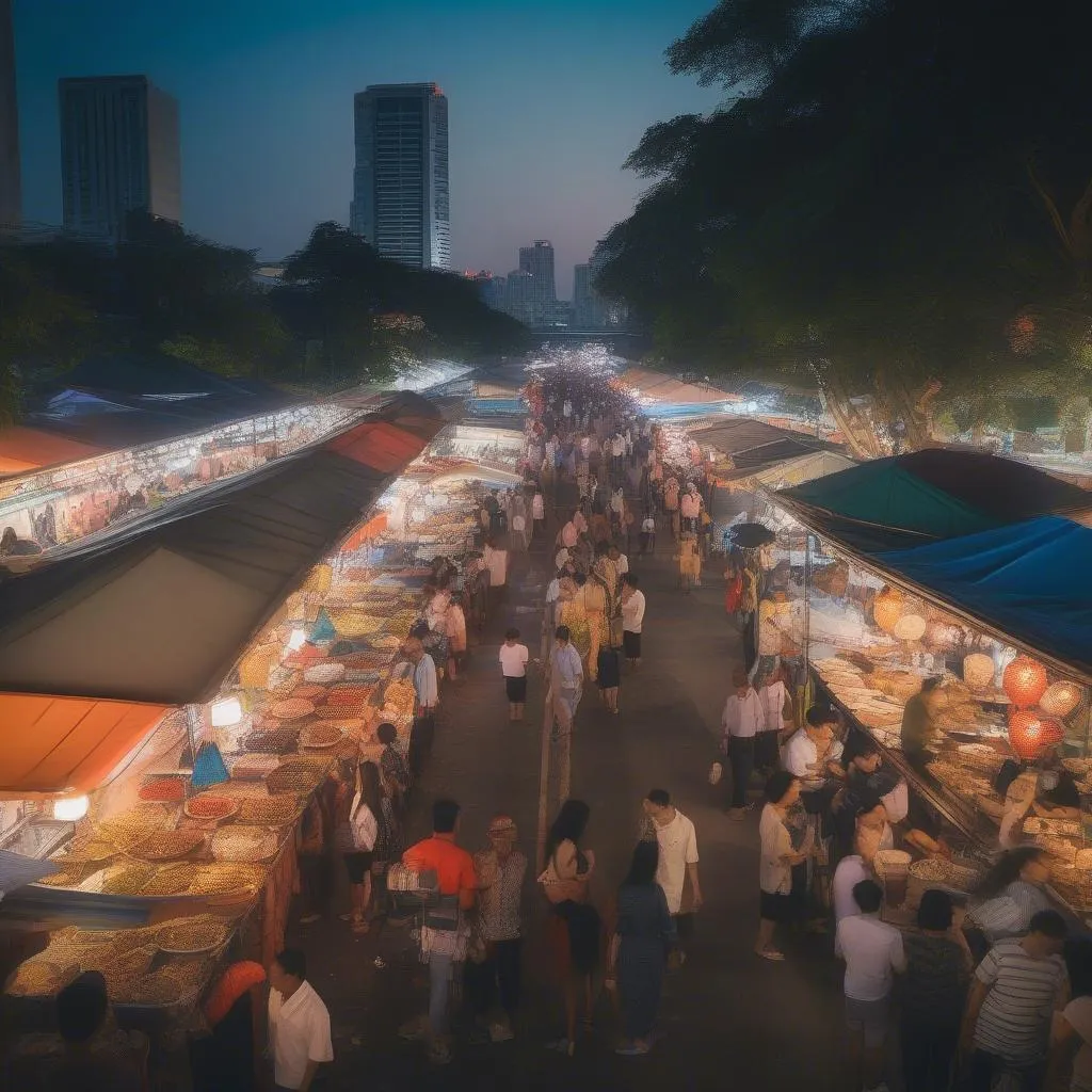 Taste the vibrant flavors of Bangkok's street food